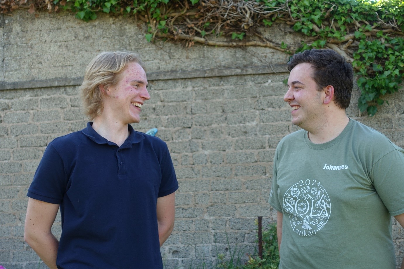 Lukas und Johannes